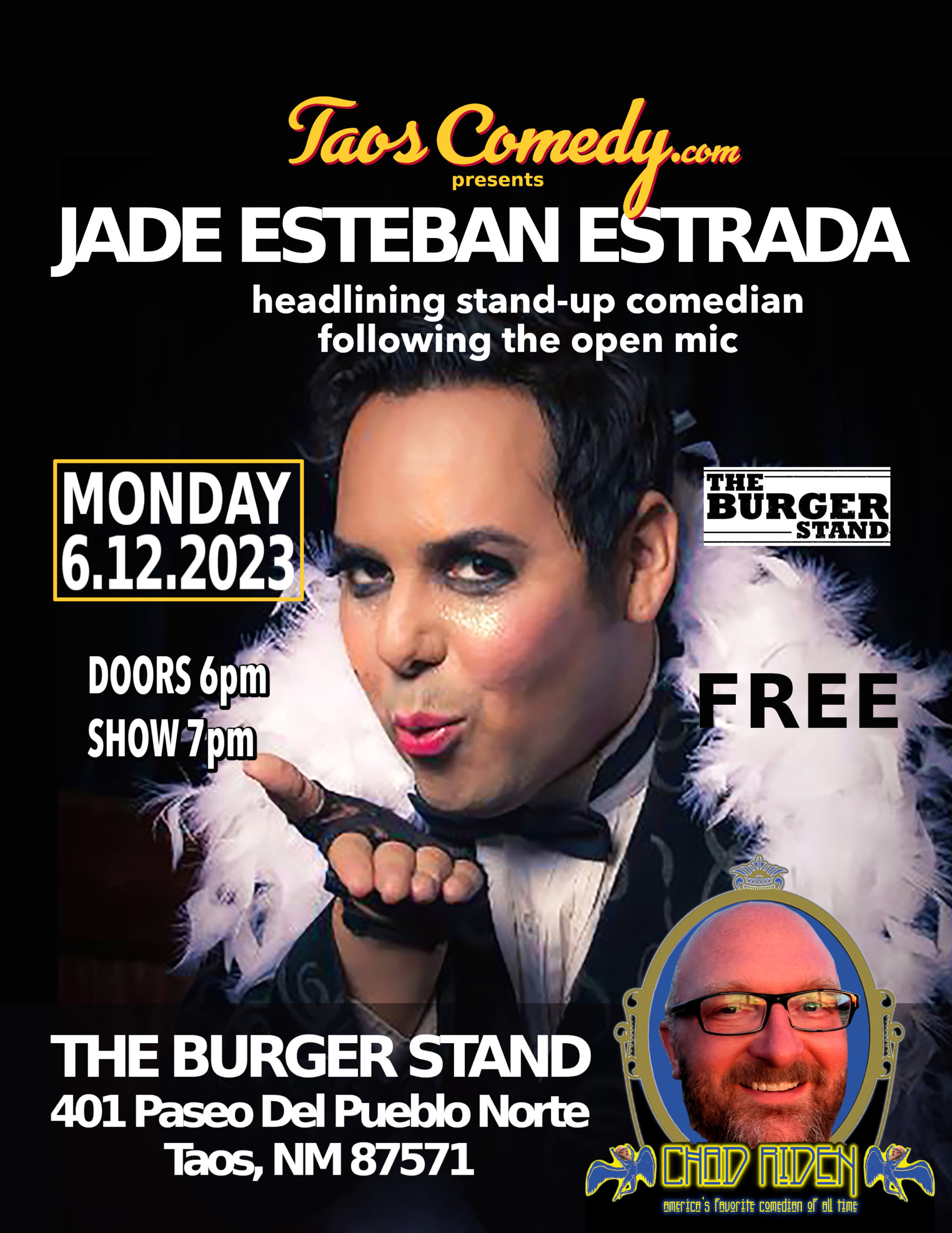 Jade Esteban Estrada at The Burger Stand 6/12/2023